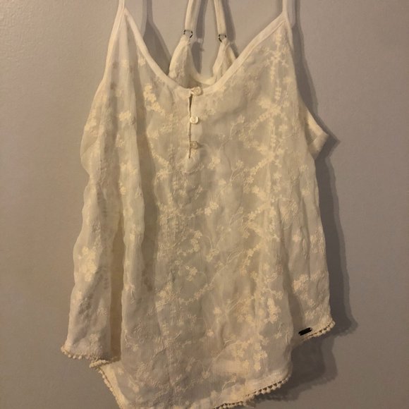 Garage Sheer Lace Tank - Picture 1 of 2